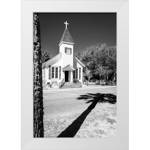 Our Lady of the Sea Shadow White Modern Wood Framed Art Print by Malone, Will