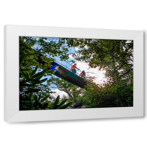 Rock City 2 White Modern Wood Framed Art Print by Malone, Will