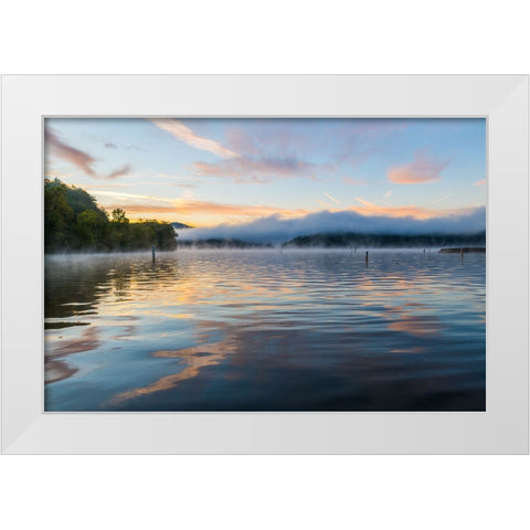 Rainbow Ocoee White Modern Wood Framed Art Print by Malone, Will