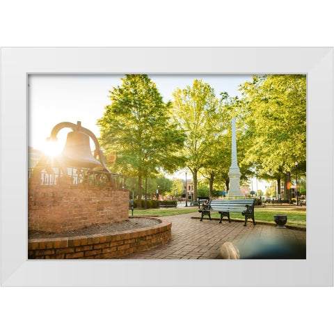 Abbeville Spring 2 White Modern Wood Framed Art Print by Malone, Will