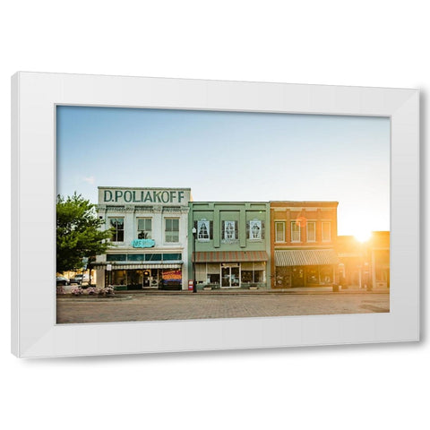 Antiques White Modern Wood Framed Art Print by Malone, Will