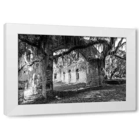 Chapel of Ease 2 White Modern Wood Framed Art Print by Malone, Will