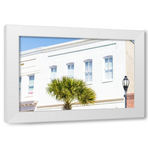 Downtown Beaufort 3 White Modern Wood Framed Art Print by Malone, Will