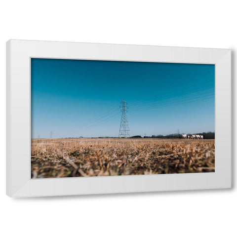 Here They Come Re-Edit White Modern Wood Framed Art Print by Malone, Will
