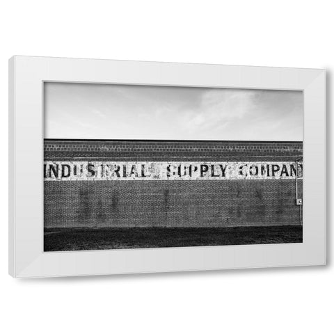 Industrial Supply White Modern Wood Framed Art Print by Malone, Will