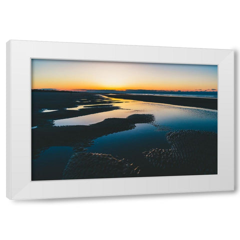 Magic Tide Pools 2 White Modern Wood Framed Art Print by Malone, Will