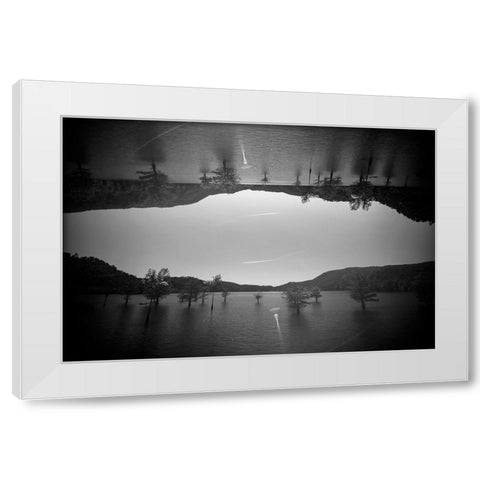 Ocoee 1 White Modern Wood Framed Art Print by Malone, Will