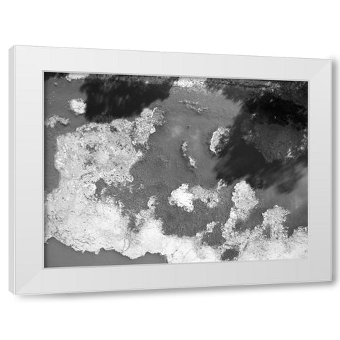 Tennessee River 2 BW White Modern Wood Framed Art Print by Malone, Will