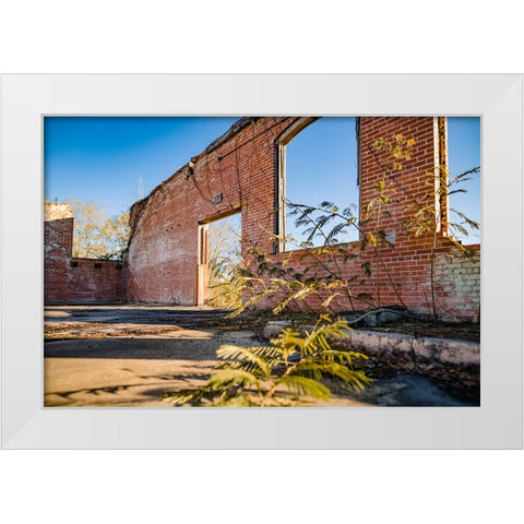 The Mill 2 White Modern Wood Framed Art Print by Malone, Will