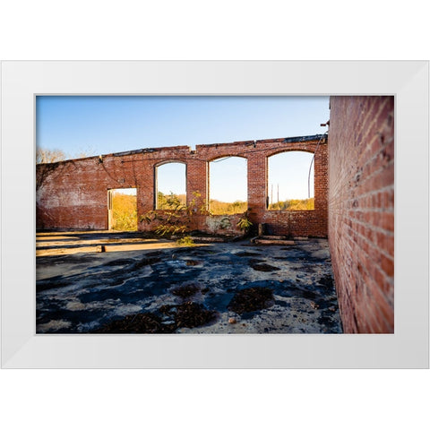The Mill 3 White Modern Wood Framed Art Print by Malone, Will