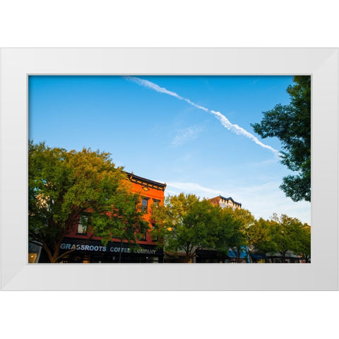 Thomasville Morning 2 White Modern Wood Framed Art Print by Malone, Will
