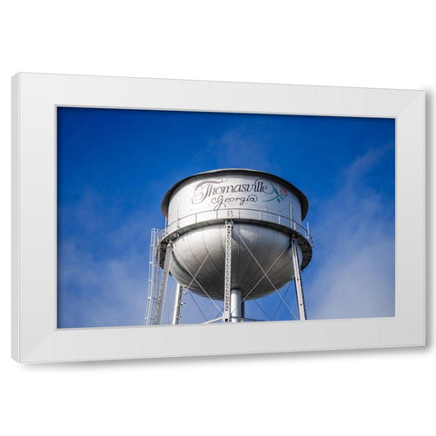 Watertower Classic White Modern Wood Framed Art Print by Malone, Will
