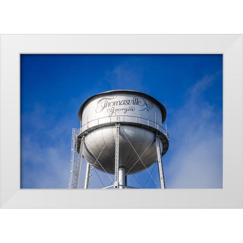 Watertower Classic White Modern Wood Framed Art Print by Malone, Will