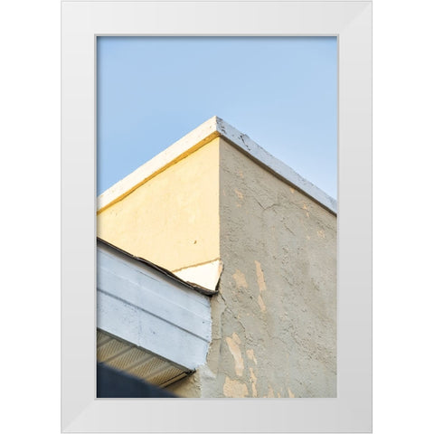 Corner 8 White Modern Wood Framed Art Print by Malone, Will