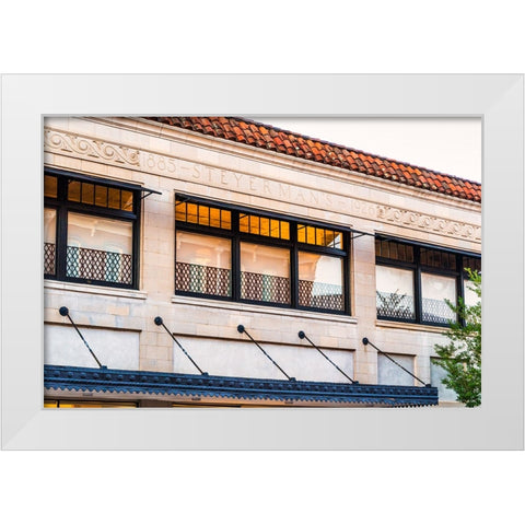 Steyermans White Modern Wood Framed Art Print by Malone, Will