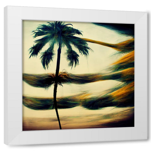 Summer Breeze 1 White Modern Wood Framed Art Print by Screendoor