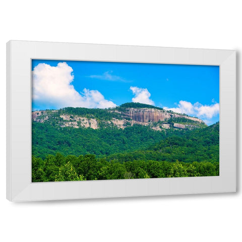 Table Rock Horizontal 2 White Modern Wood Framed Art Print by Malone, Will