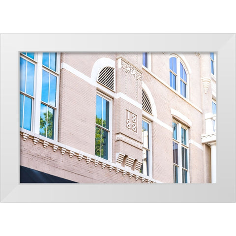 Window 2 White Modern Wood Framed Art Print by Malone, Will