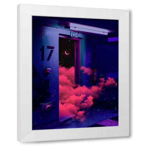 The Exit White Modern Wood Framed Art Print by Orozco, Danner