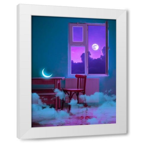 Sweet home White Modern Wood Framed Art Print by Orozco, Danner