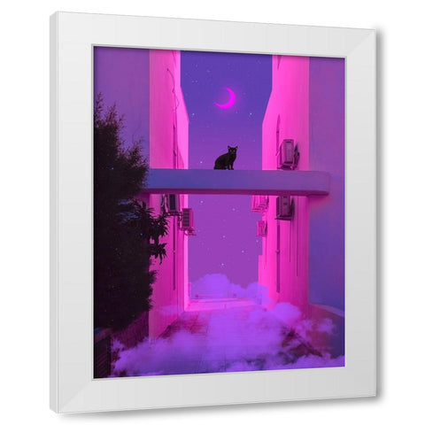 Ethereal Dreams 1 White Modern Wood Framed Art Print by Orozco, Danner