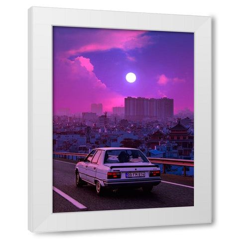 Going Back to the Past 2 White Modern Wood Framed Art Print by Orozco, Danner