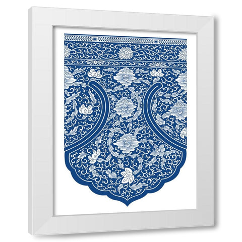 Decoration And Ornament - IX White Modern Wood Framed Art Print by CAG