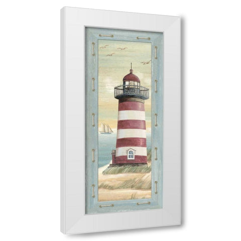 First Light I White Modern Wood Framed Art Print by Audrey, Charlene