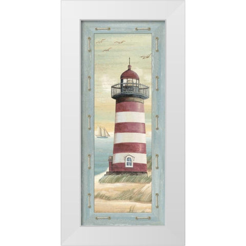 First Light I White Modern Wood Framed Art Print by Audrey, Charlene
