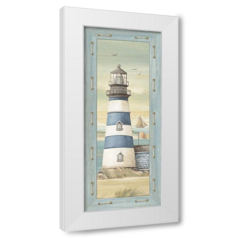 First Light II White Modern Wood Framed Art Print by Audrey, Charlene