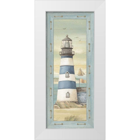First Light II White Modern Wood Framed Art Print by Audrey, Charlene