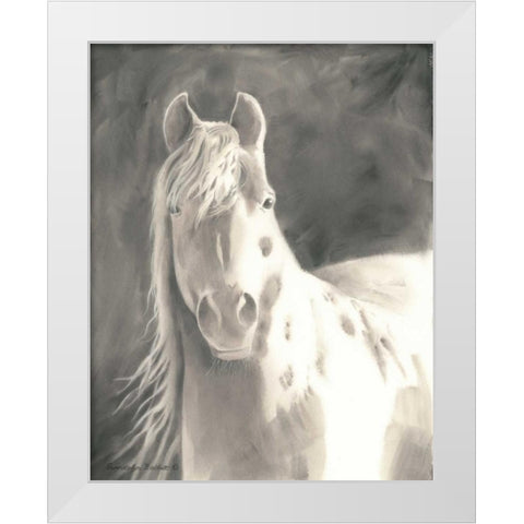 Dream Weaver White Modern Wood Framed Art Print by Babbitt, Gwendolyn