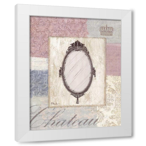 Boutique de Paris I White Modern Wood Framed Art Print by Brent, Paul