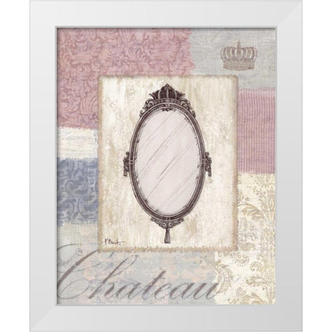 Boutique de Paris I White Modern Wood Framed Art Print by Brent, Paul
