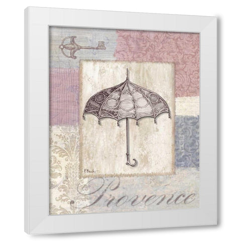 Boutique de Paris IV White Modern Wood Framed Art Print by Brent, Paul