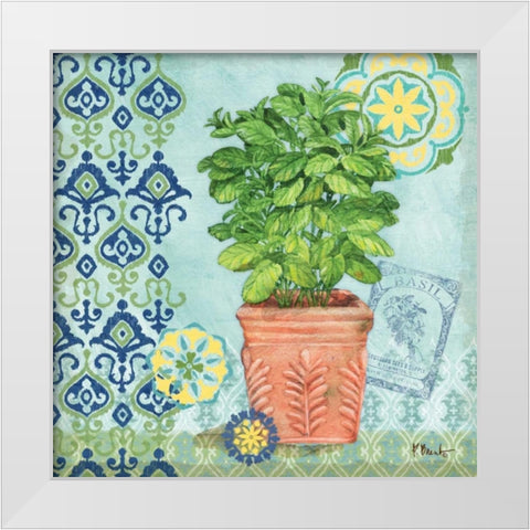 Garden to Table I White Modern Wood Framed Art Print by Brent, Paul