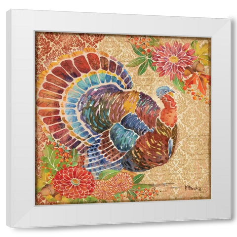 Classic Fall I White Modern Wood Framed Art Print by Brent, Paul
