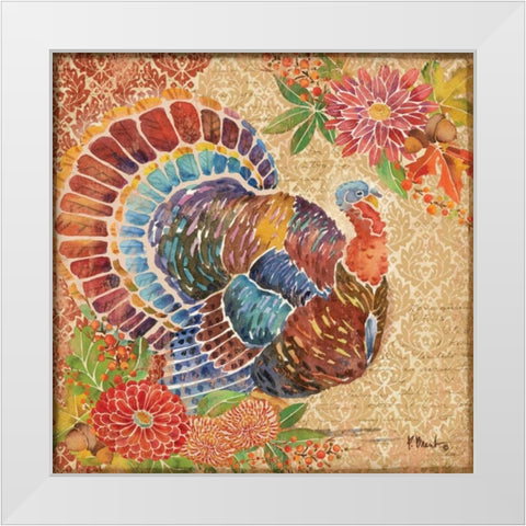 Classic Fall I White Modern Wood Framed Art Print by Brent, Paul