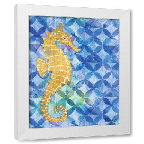 St. Croix I White Modern Wood Framed Art Print by Brent, Paul