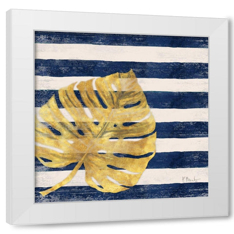 Savvy Shore III White Modern Wood Framed Art Print by Brent, Paul