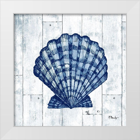 Coastal Timberland I White Modern Wood Framed Art Print by Brent, Paul