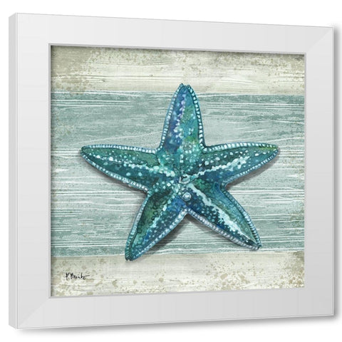 Northpoint Shells VII White Modern Wood Framed Art Print by Brent, Paul