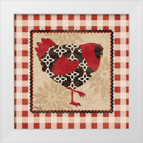 Rustic Roost I White Modern Wood Framed Art Print by Brent, Paul