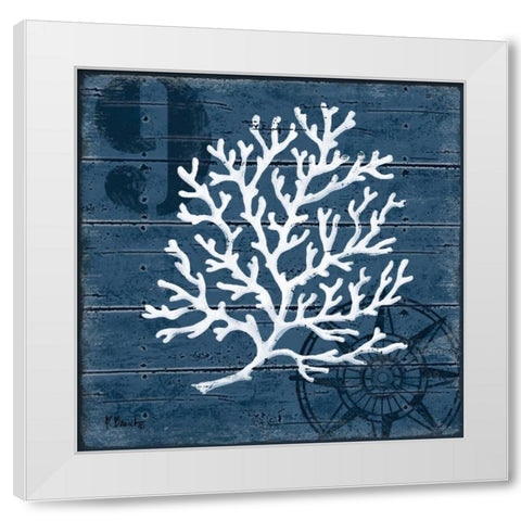 Cape Coral I White Modern Wood Framed Art Print by Brent, Paul