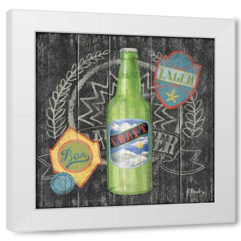Craft Brew II White Modern Wood Framed Art Print by Brent, Paul