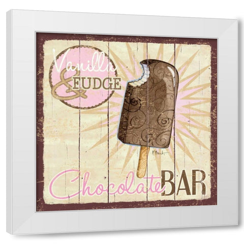 Sweet Treats III White Modern Wood Framed Art Print by Brent, Paul