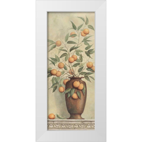 Apricotier White Modern Wood Framed Art Print by Brissonnet, Daphne