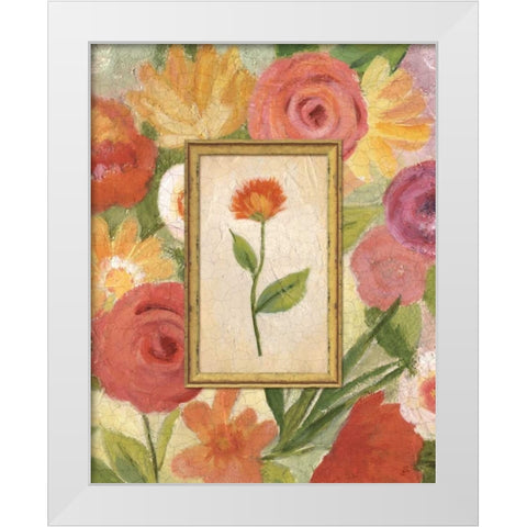 Sweet Romance I White Modern Wood Framed Art Print by Brissonnet, Daphne