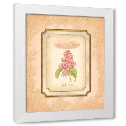 Eau de Parfum II White Modern Wood Framed Art Print by Corbin, Delphine