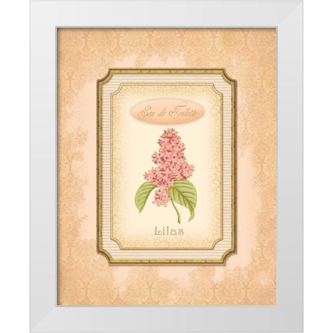Eau de Parfum II White Modern Wood Framed Art Print by Corbin, Delphine